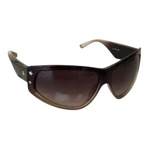 Y2K Jimmy Choo Purple Ombre Star 125 Made In Italy  Designer Sunglasses Frames